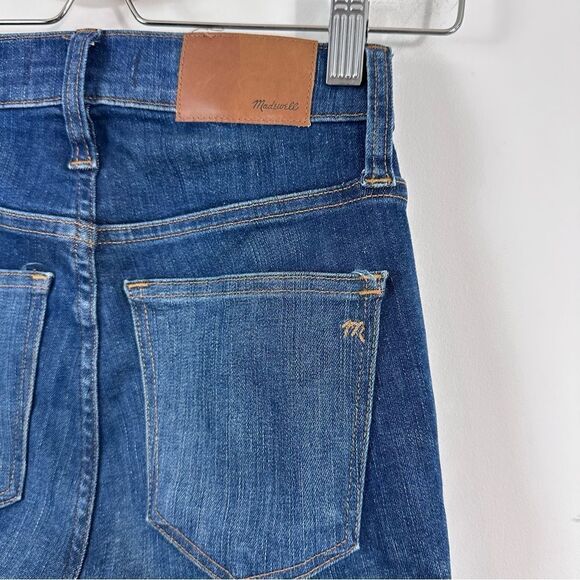Madewell 9" Mid-Rise Skinny Jeans in Paloma Wash: Raw-Hem Edition - Picture 11 of 12